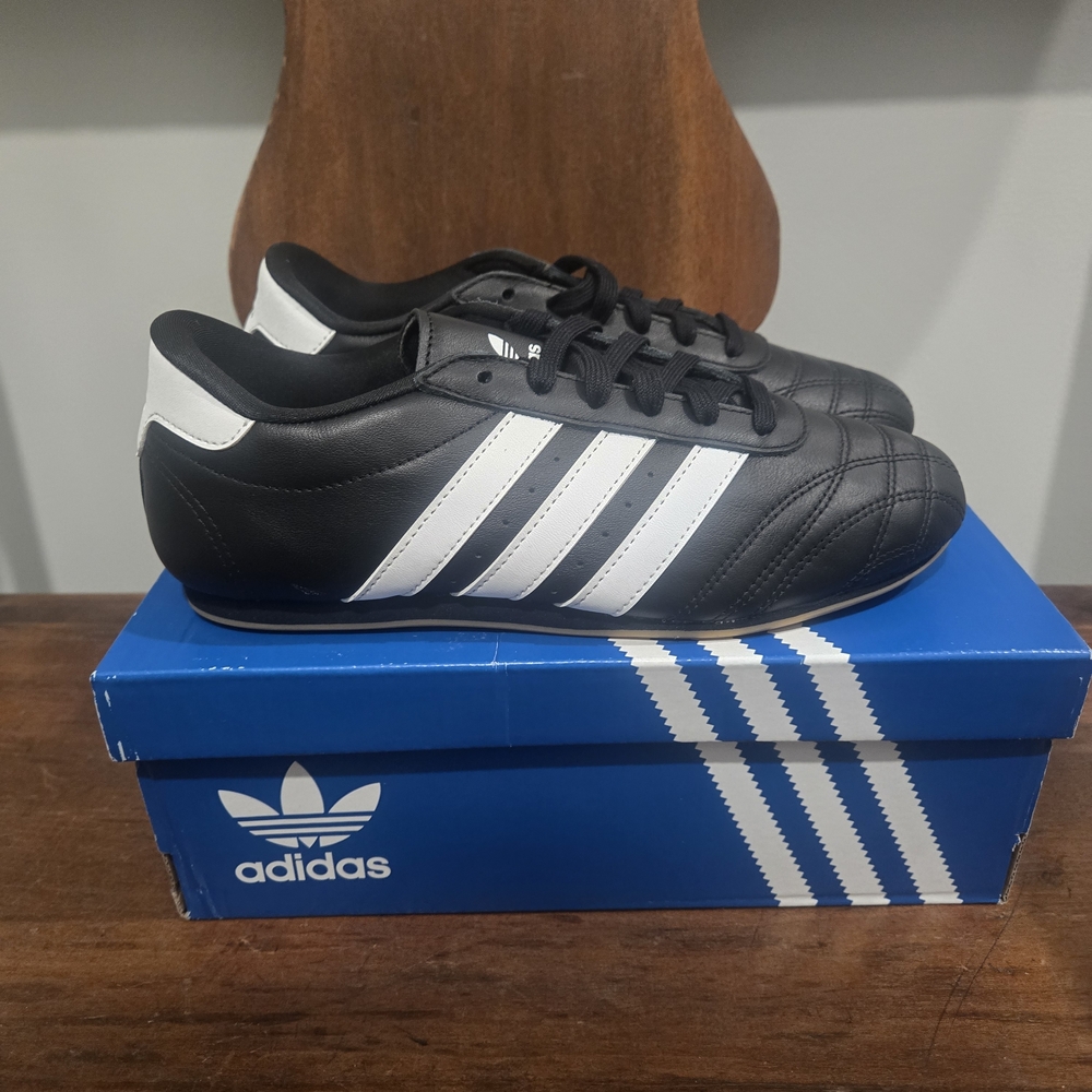 Adidas Black and White Athletic Shoes - Picture 7 of 7
